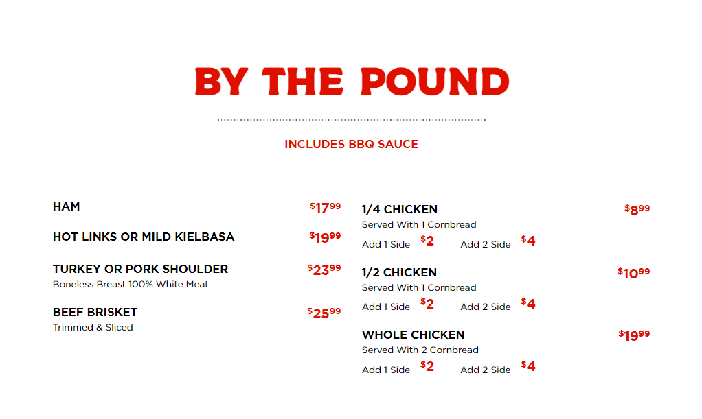 Menu Abbey's Real Texas Bbq-5