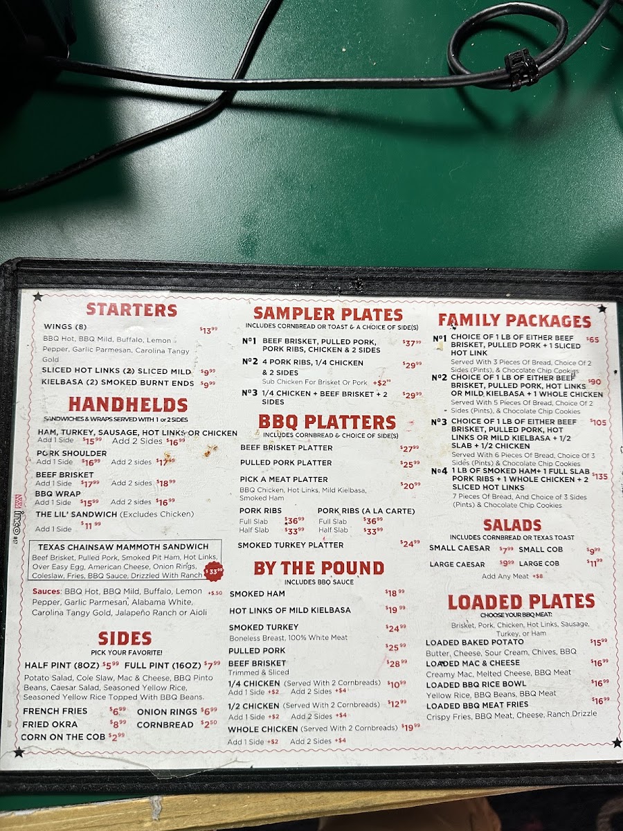 Menu Abbey's Real Texas Bbq-7